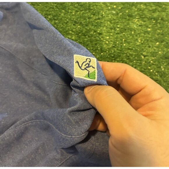 Zero Restriction 1/4 zip mens large blue lighweight breathable pullover golf RK - Picture 6 of 13